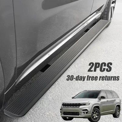 Deployable Electric Running Board Side Step Fits For 2018-2024 Jeep Commander - Image 1 of 4