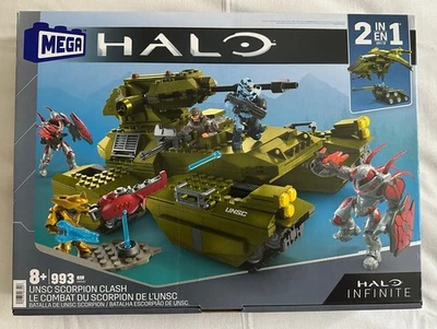 2021 MEGA Halo Infinite HHC42 UNSC Scorpion Clash BNIB Sealed - Image 1 of 4