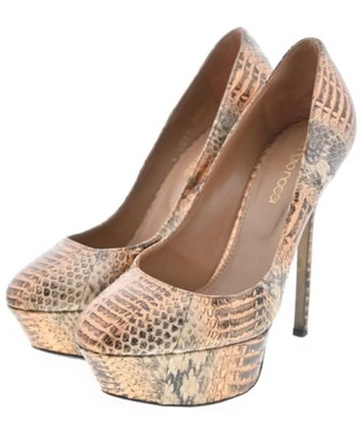 Zapatos de salón SERGIO ROSSI para mujer talla 34,5 cuero beige Foto 1 de 4