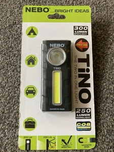 Nebo Tino - 300 Lumen Flashlight, 250 Lumen Work Light, Pocket Clip, Clip Light - Picture 1 of 2