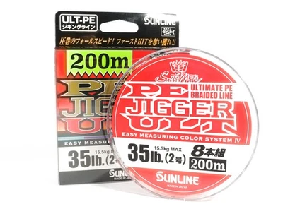 Jigger Sunline P.E Line X8 ULT 200m P.E 2 35LB Multi (2865) Foto 1 de 4