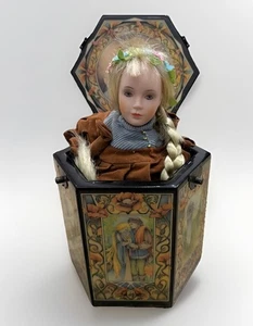 Enesco Long Ago & Far Away Rapunzel Musical Jack In The Box - Fur Elise WORKING - Picture 1 of 11