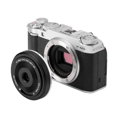 28mm f4.5 Pancake Lens x, AF 28mm f4.5 X Mount Lens for Fujifilm, Fixed Apert... - Image 1 of 4