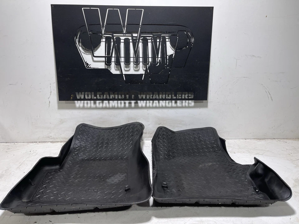 Husky Liners 31731 напольные всепогодные коврики 97-06 Jeep TJ Wrangler ПАРА - Изображение 1 из 4