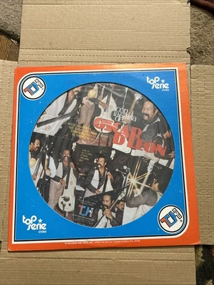 Con La Salsa De OSCAR D'LEON Picture Disc 1980 Top Hits #TCH-001 Mint LP Foto 1 de 4