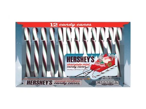 Candy Canes - Chocolate Mint - 12 Count - Picture 1 of 12