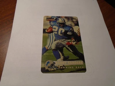 1996 Pro Line II Intense - Sprint $3 Phone Cards Barry Sanders #8824 /9455 - Image 1 of 2