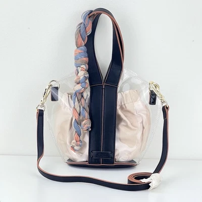 Vince Camuto Small Clear Shoulder/ Tote Bag Removable Matching Inner Bag - Image 1 of 4