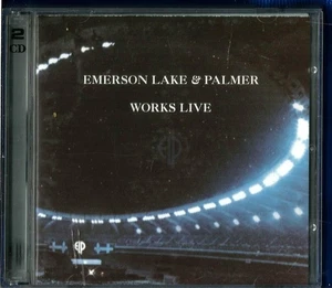 EMERSON LAKE & PALMER - Works Live (2-disc CD 1993) Santuary SMDDD084 Import - Bild 1 von 4