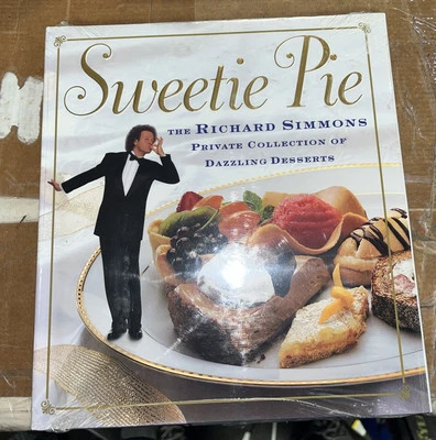 Sweetie Pie Hardback Richard Simmons Desserts Recipes Cookbook Vintage Sealed — 第 1/3 张图片