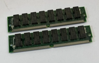 16MB Kit (2 x 8MB) Hyundai HYM532200AM-60 60ns 72-Pin DRAM EDO Memory Modules - Image 1 of 4