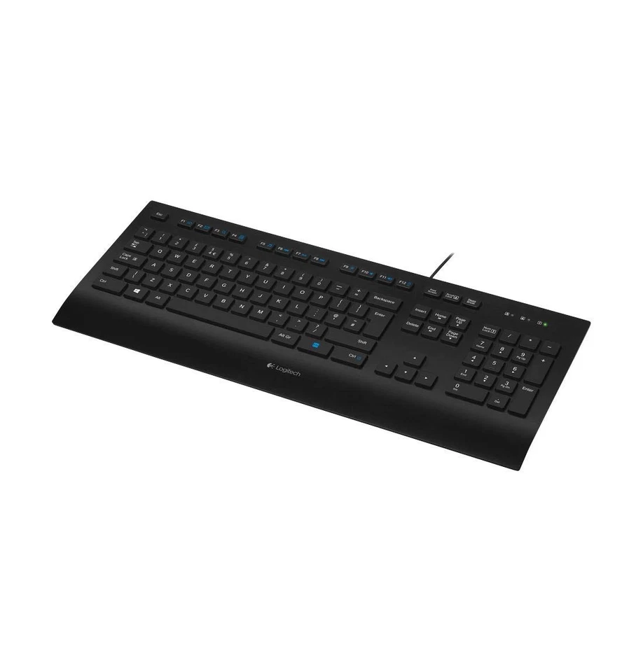 Logitech K280e Pro Wired Business Keyboard, QWERTZ German Layout - Black Schwarz - Image 1 of 1
