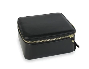 Mele and Co Bento Box Vegan Leather Jewelry Case, Women's, Black NWT - Picture 1 of 2