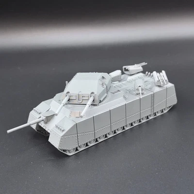 1/300 WW II Germany Krupp P1000 Super Heavy Tank Unpainted Kit Model 3D Printed  - Image 1 of 4