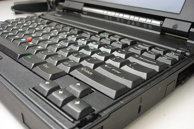 IBM Thinkpad 365x Intel Pentium Laptop / Notebook. Works Fine - Needs Hdd - image 1 of 4