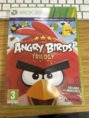 Angry Birds Trilogy - Xbox 360 game with manual - Image 1 of 4