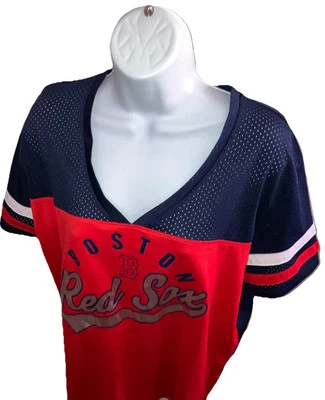 Women’s Majestic MLB Boston Red Sox Jersey Shirt Ladies Size Large - Image 1 of 3