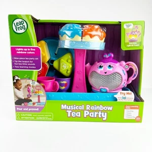 Leap Frog Musical Rainbow Tea Party Lights And Sounds NEW IN BOX 2Learning Modes - Picture 1 of 5