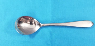 1- Toalla Boston Antigua 6" Cuchara de Azúcar Cuenco Redondo 18/8 Japón Foto 1 de 4