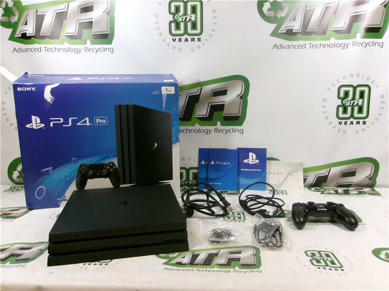Sony PlayStation 4 Pro Black 1 TB Consoles for sale - eBay