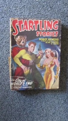 STARTLING STORIES MAGAZINE 1950/07 ROBOT NEMESIS DR. EDWARD E. SMITH FAIR+ Foto 1 de 2