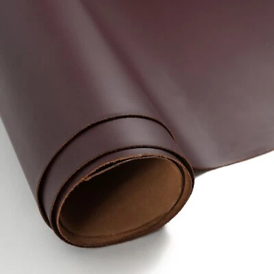 Cuero italiano pieles 4,5-5 oz grano superior cuero de vaca pigmentado lado completo Foto 1 de 2