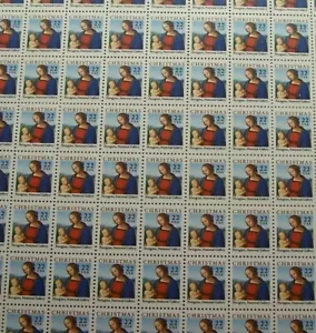 #2244 PERUGINO MADONNA AND CHILD 22 cent full mint sheet of 100 MNH OG - Picture 1 of 1