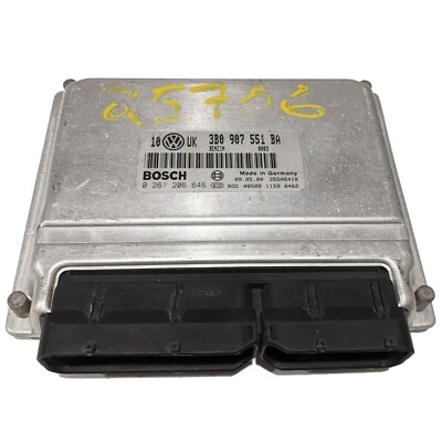 Módulo de control del motor OEM ECU Audi A6, A6 Quattro 2,8 L V6 1998-2001 3B0907551BA Foto 1 de 3