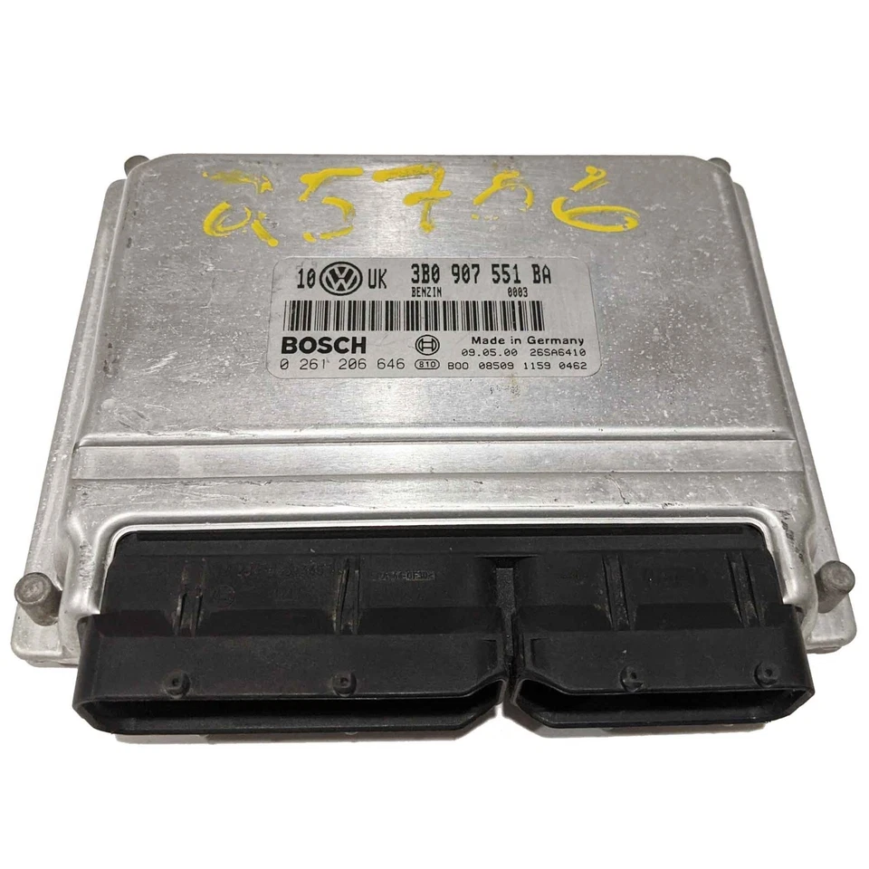 Módulo de controle de motor OEM ECU Audi A6, A6 Quattro 2.8L V6 1998-2001 3B0907551BA - Imagem 1 de 3