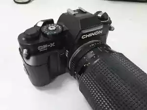 Cámara fotográfica Chinon CP-X Program 35 mm SLR con lente de 80-200 mm ¡FUNCIONA MUY BIEN!! - Imagen 1 de 3