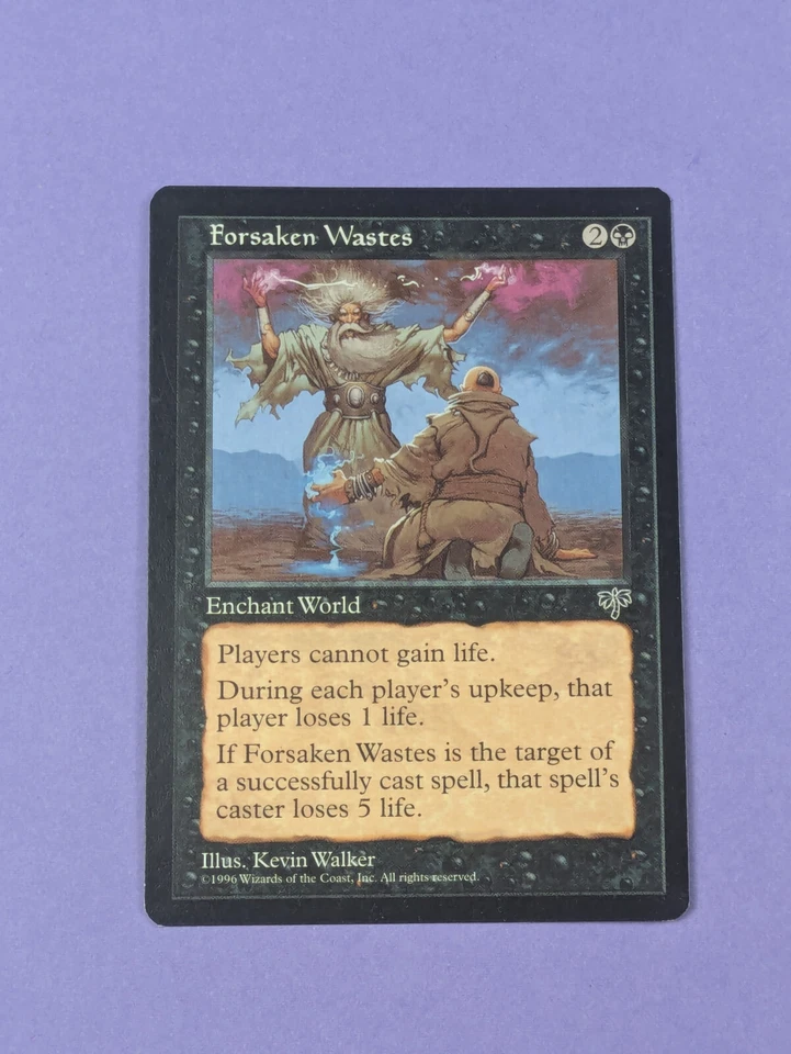 MTG Magic The Gathering: Mirage- Forsaken Wastes- Rare- Near Mint - Image 1 of 2