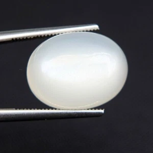 Shola Real 10 X 8 Mm Natural Moonstone With Moonstone Shine From Sri Lanka - Picture 1 of 2