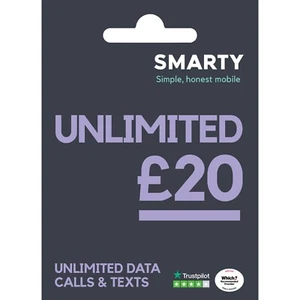 SMARTY SIM Card PAYG Nano/Micro/Standard SIM CARD Pay As You Go -WiFi NEW - Picture 1 of 4