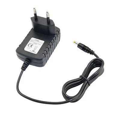 HTPWR EU 6V 800mA Fuente de alimentación Cargador Cable de carga para 3.5mm x 1.35mm