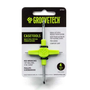 Dunlop GrooveTec Dan Parks CaseTools Guitar Multi-Tool US Fender Guitars GTFG1 - Picture 1 of 2