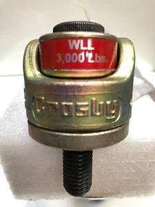 CROSBY HR-1200 SIDE PULL HOIST RING PLUS CROSBY SHACKLE UNUSED OPEN BOX ITEMS - Picture 1 of 12