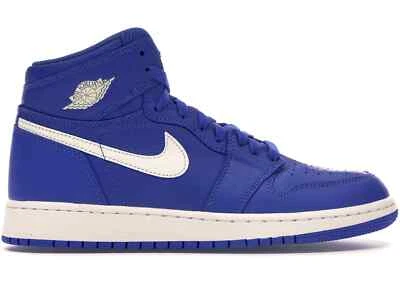 Nike Air Jordan 1 Retro High OG GS Hyper Royal Blue 575441-401 sz 6Y = 7.5 Women - Image 1 of 4
