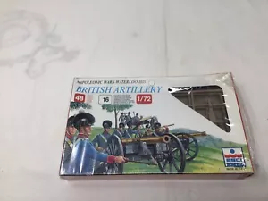 Vintage Ertl 1/72 Artiglieria Britannica Napoleone Waterloo 1812 Kit 233 Confezione Aperta (D4) - Foto 1 di 8