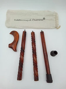 Siddhivinayak Übersee Gehstock Handarbeit Holzstock - Bild 1 von 3