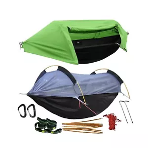 WintMing Hammock with Mosquito Net and Rain Fly Cover 3 in 1 Camping Hammock ... - Picture 1 of 9