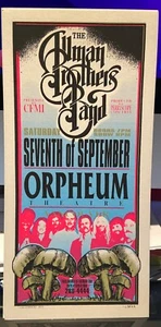 The Allman Brothers 1998 Vancouver Handbill de Mark Arminski - Imagen 1 de 1