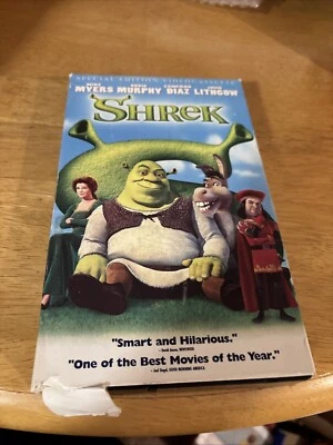Shrek VHS Movie Special Edition Video Cassette. #83670 Box Set Preowned - Image 1 of 3