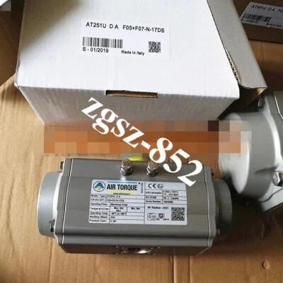 1pcs New AIR TORQUE Valve Pneumatic Actuators AT251U DA F05+07-N-17DS FedEx DHL - Image 1 of 2