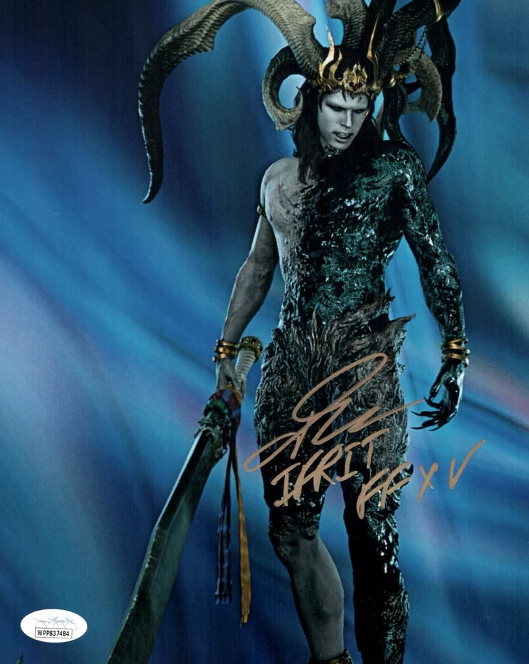 JOHN KASSIR Signed FINAL FANTASY XV IFRIT 8x10 Photo Autograph WPP JSA COA Cert - Image 1 of 2