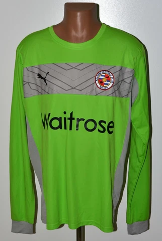 READING BNWT 2011/2012 GOALKEEPER FOOTBALL SHIRT JERSEY PUMA SIZE 2XL ADULT Cover