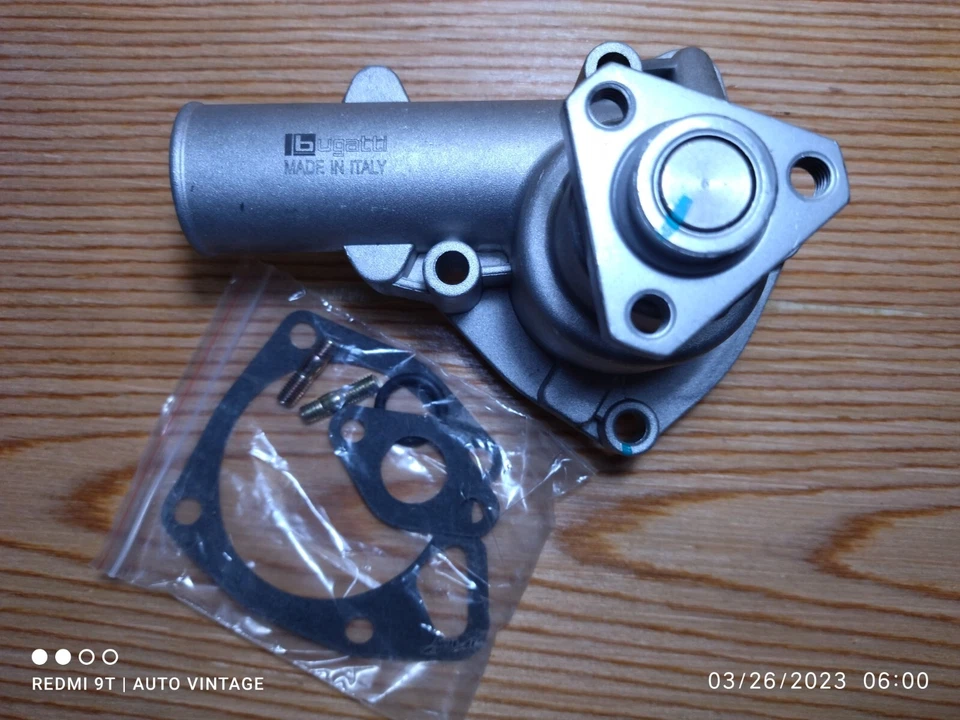 fiat 124 spider 2000 Fiat 131 racing 2000cc Water Pump Italian Made Boxed - Image 1 of 4