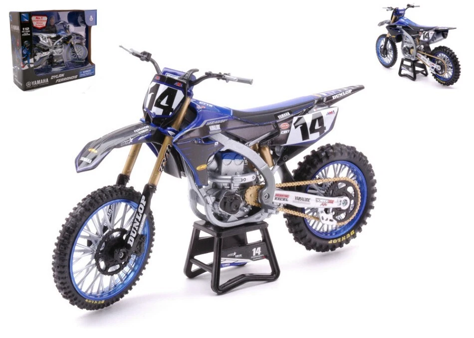 Yamaha YZ450F #14 Dylan Ferrandis 1:12 Modell 58333 NEW RAY - Bild 1 von 1