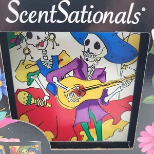 ScentSationals Day of the Dead Fragrance Wax Warmer Halloween - Picture 1 of 4