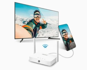 EZCast Mini Box Wireless Display Receiver WiFi & LAN Streaming iOS Miracast - Picture 1 of 7