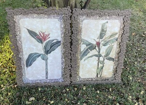 John Richard Art Metal Framed Pair (2) Day Dream I & Day Dream II 26x40 Each! - Picture 1 of 7